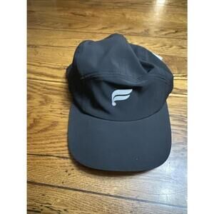 Fabletics Athletic Hat Adjustable Strap Logo Black White